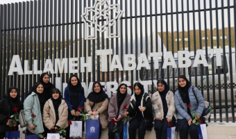 گزارش تصویری از بازید دانش آموزان از پردیس مرکزی دانشگاه علامه طباطبائی
